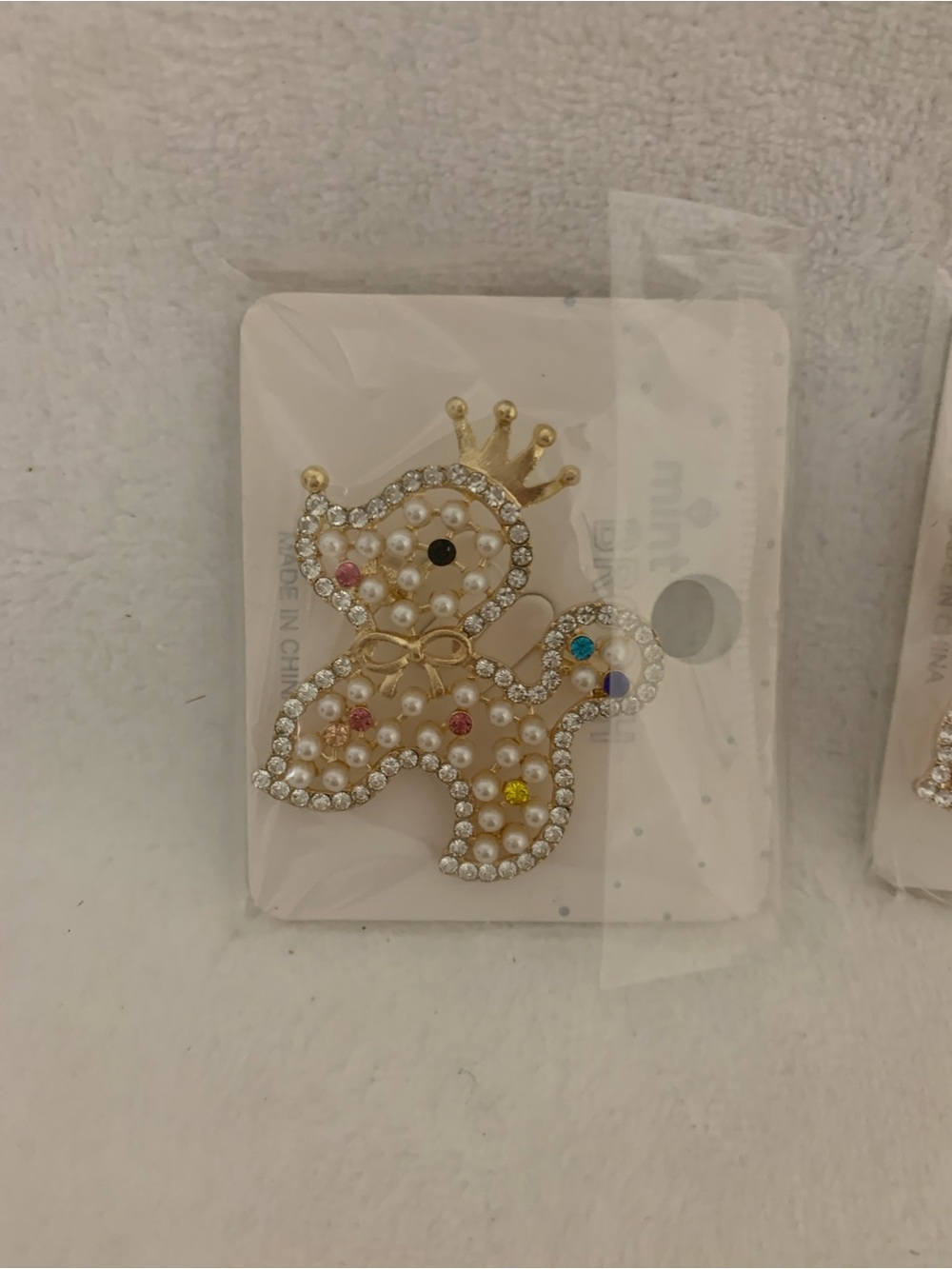 Poodle Brooch